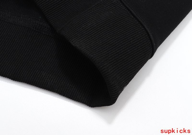 Close-up detail shot of Rhude luxury clothing with runway-inspired design