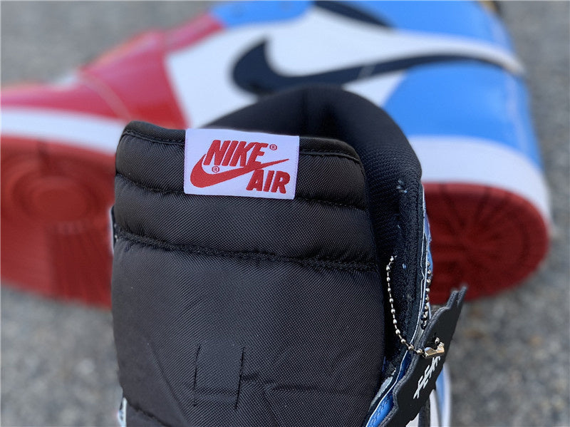Nike two-tone luxury sneakers view 9 sleek tonal finish