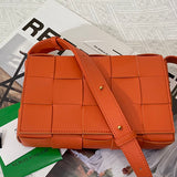 Bold Faux Leather Handbag - Premium Craftsmanship Detailing | Women's Statement Accessory #1634 - front view (image 1) of designer-inspired handbag