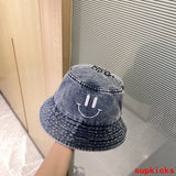 Close-up detail view of Louis Vuitton unisex cap