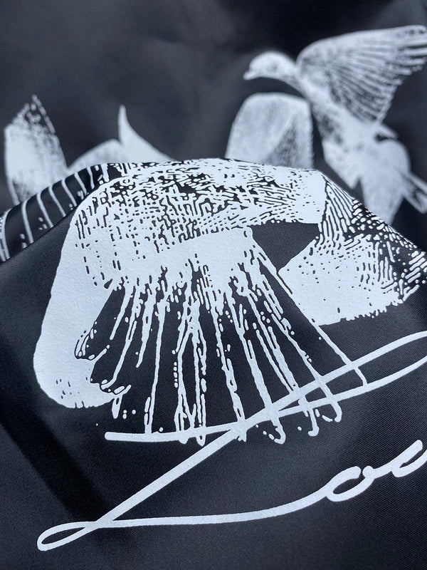 Back view of Louis Vuitton luxury clothing with everyday silhouette
