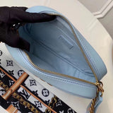 Back view of premium signature women's handbag – women's everyday handbag