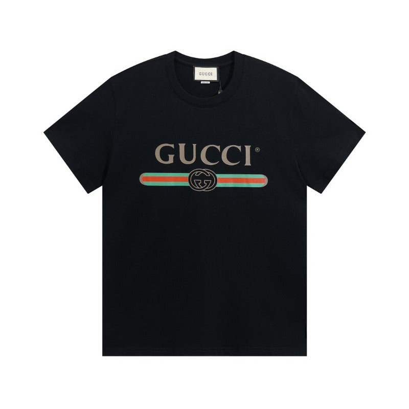 Close-up detail shot of Gucci luxury clothing with runway-inspired design