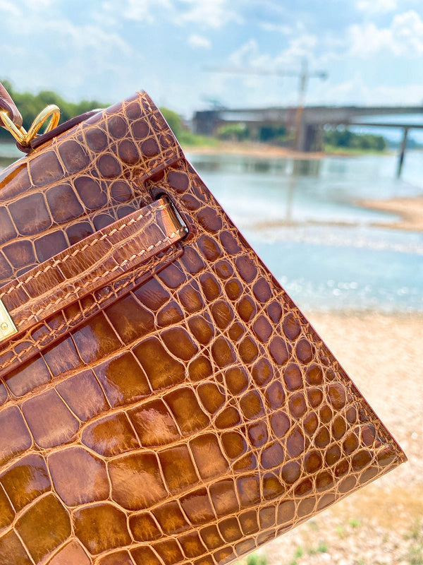 Close-up detail of everyday-ready bag design