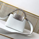 Interior view of polished chic women's handbag – women's luxury accessory