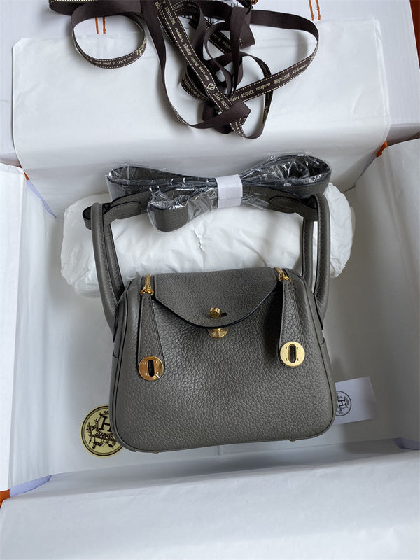 Polished bag shown from front angle