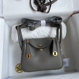 Polished bag shown from front angle