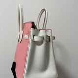 Close-up detail of considered bag design
