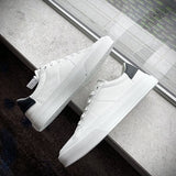Givenchy White Platform Heels - Back View