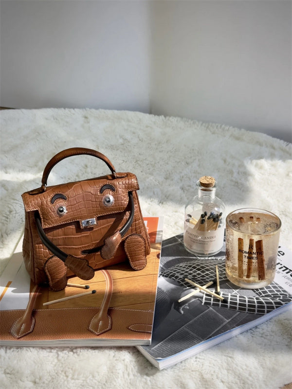 Modernist handbag styled for everyday wear