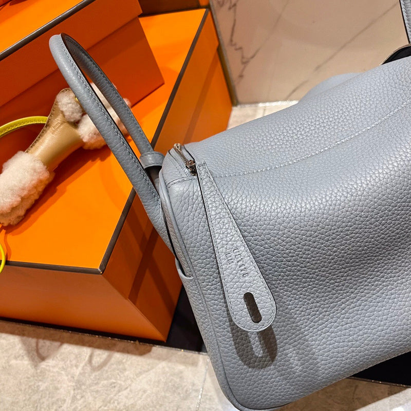 Tailored bag shown from front angle