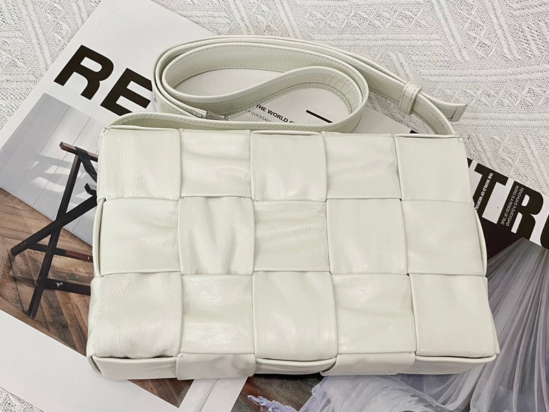 Elegant Vegan Leather Handbag - Chic Everyday Appeal | Women's Everyday Carry Handbag #1645 - back view (image 4) of designer-inspired handbag