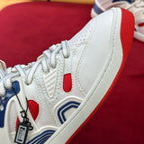 Gucci classic monochrome luxury sneakers view 5 low-top design