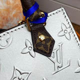 Back view of statement refined women's handbag – women's premium purse