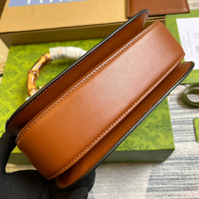 Back view of chic everyday-luxe women's handbag – women's luxury handbag