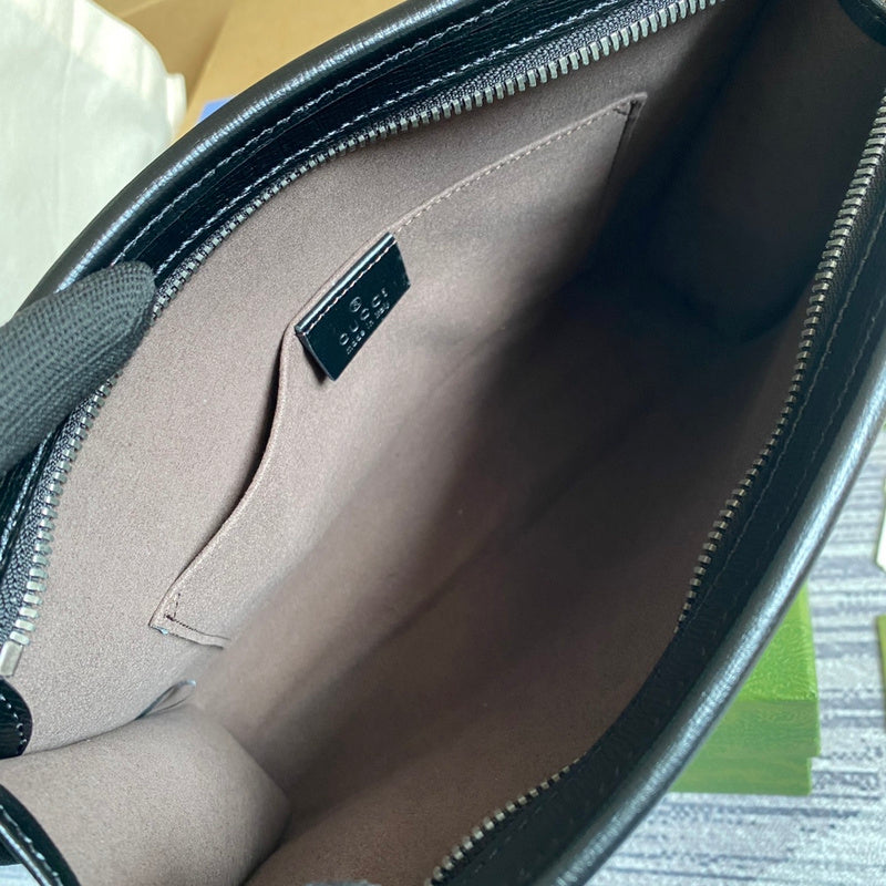 Close-up detail of everyday-luxe structured women's handbag – women's luxury handbag