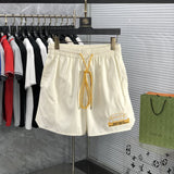 Front view of Rhude luxury clothing with streetwear-inspired cut