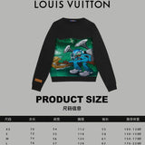Close-up detail shot of Louis Vuitton luxury clothing with signature branding