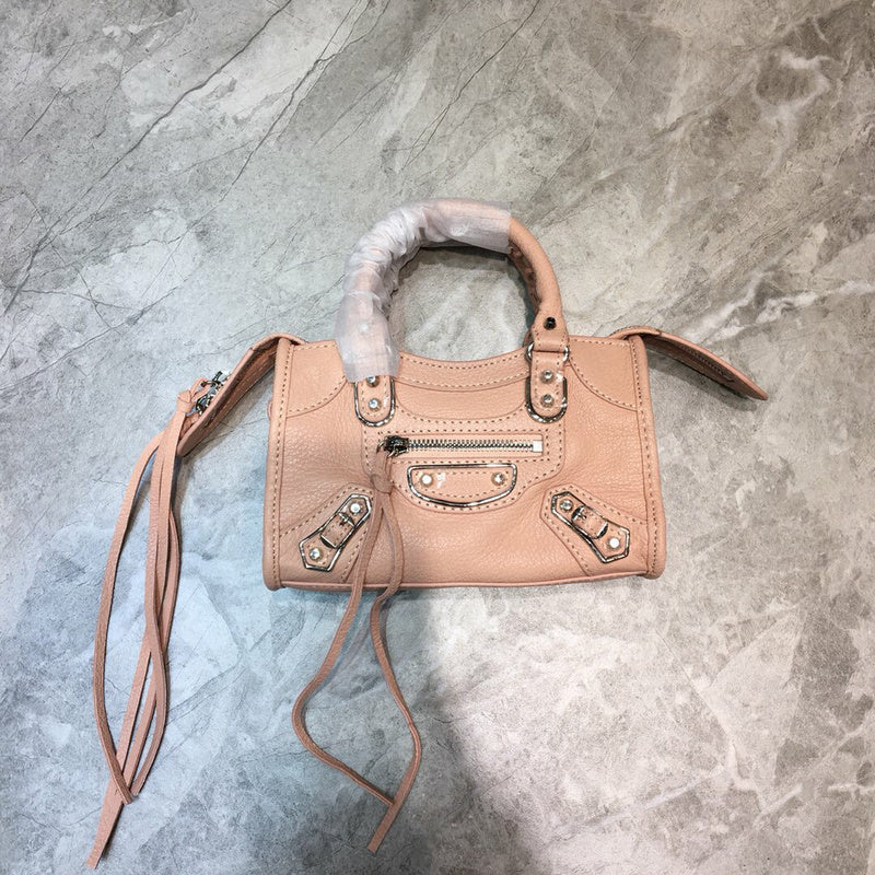 Refined Faux Leather Handbag - Versatile Everyday Design | Women's Everyday Carry Handbag #698 - back view (image 4) of designer-inspired handbag