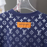 Back view of Louis Vuitton cotton t-shirt with signature branding