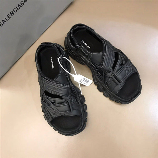 Balenciaga Burgundy Pointed-Toe Flats - Angled View