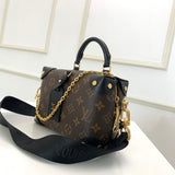 Interior view of signature everyday-luxe women's handbag – women's luxury accessory