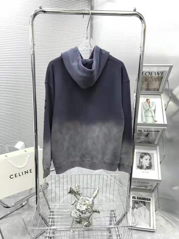 Flat lay presentation of Louis Vuitton luxury clothing with relaxed-fit cut