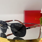 Full view of Cartier unisex sunglasses