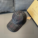 Side view of Burberry unisex cap