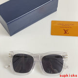 Front view of Louis Vuitton unisex sunglasses