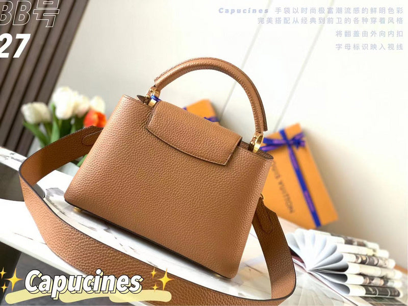 Styled lifestyle shot of premium signature women's handbag – women's designer-style accessory