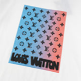 Back view of Louis Vuitton cotton t-shirt with contemporary cut