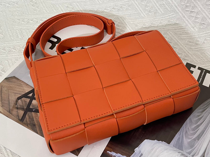 Bold Faux Leather Handbag - Premium Craftsmanship Detailing | Women's Statement Accessory #1634 - alternate angle view (image 8) of designer-inspired handbag
