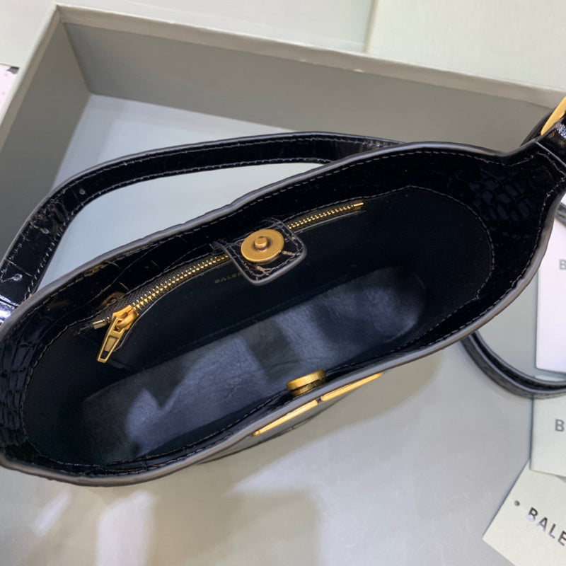 Timeless Premium PU Leather Handbag - Modern Structured Build | Women's Premium Handbag #392 - alternate angle view (image 8) of designer-inspired handbag