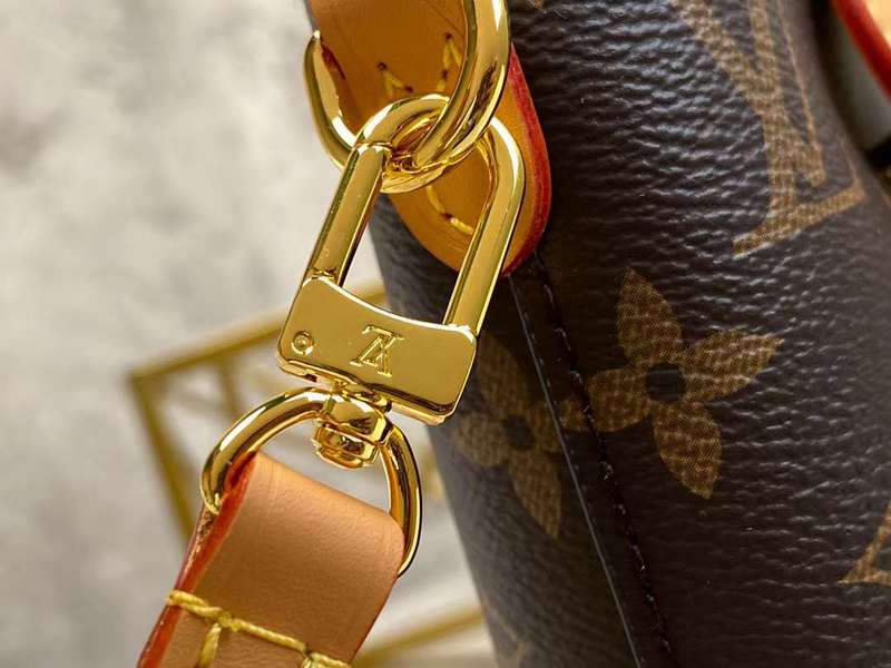 Back view of premium refined women's handbag – women's everyday handbag