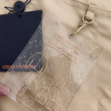Full styled look of Louis Vuitton luxury clothing with tailored silhouette