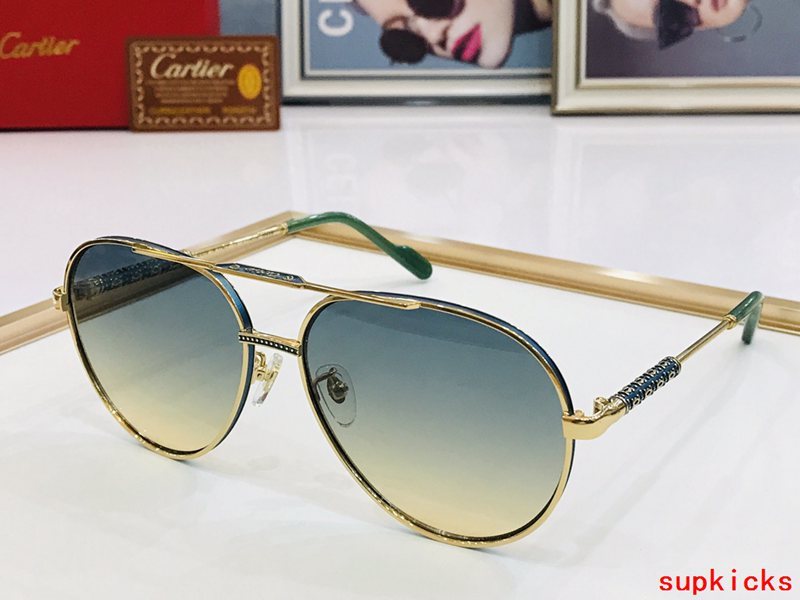 Full view of Cartier unisex sunglasses