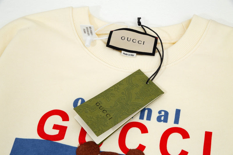 Full styled look of Gucci luxury clothing with everyday silhouette