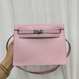 Interior view of sculpted premium bag