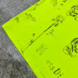 Close-up of Amiri t-shirt craftsmanship