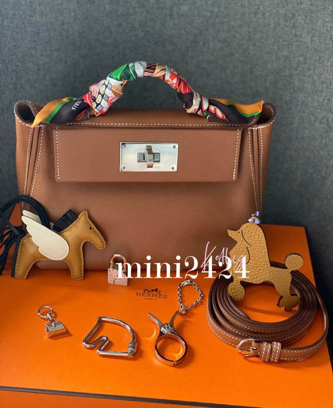Close-up detail of timeless bag design