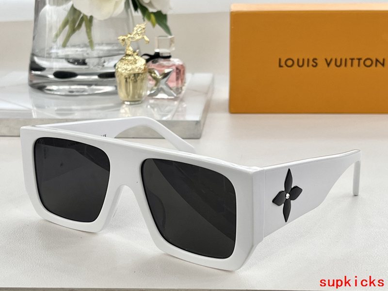 Lifestyle view of Louis Vuitton unisex sunglasses