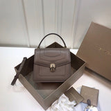 Understated Faux Leather Handbag - Versatile Everyday Design | Women's Designer-Inspired Purse #1766 - front view (image 1) of designer-inspired handbag