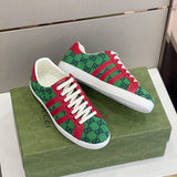 Gucci sneakers detailed view showing premium designer craftsmanship