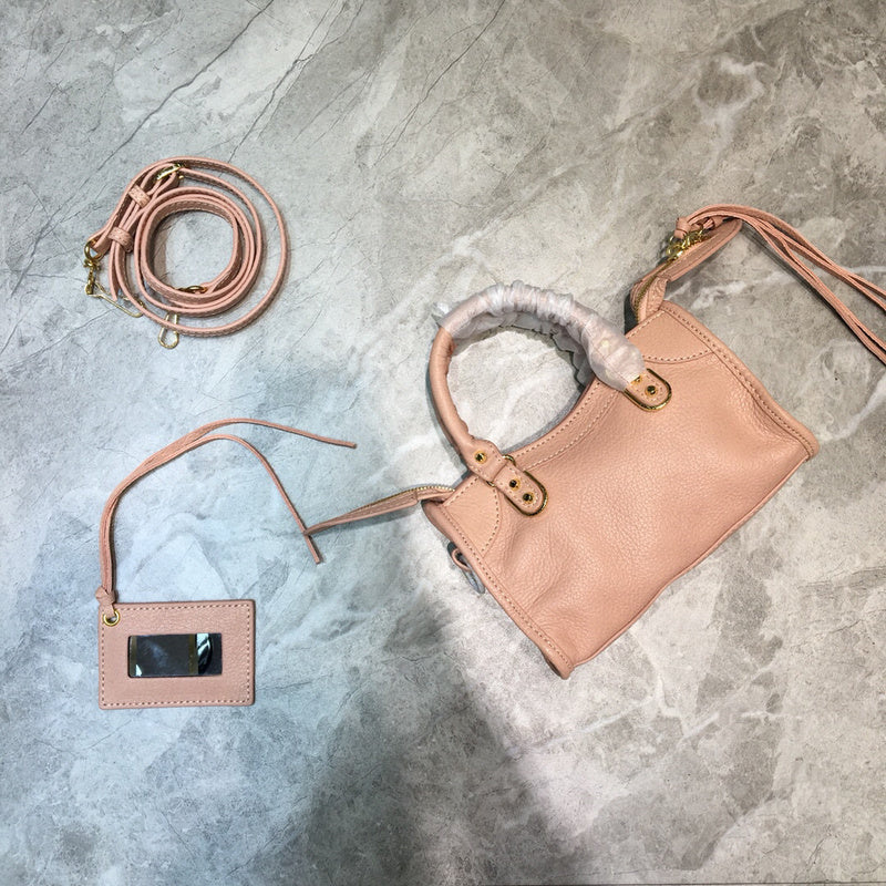 Statement Vegan Leather Handbag - Refined Silhouette | Women's Everyday Carry Handbag #700 - close-up detail shot (image 3) of designer-inspired handbag