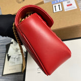 Top view of structured classic women's handbag – women's designer-style accessory