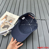 Close-up detail view of Louis Vuitton unisex cap