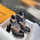 Louis Vuitton shoes Style 221 - back heel detail