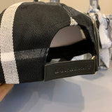 Side view of Burberry unisex cap