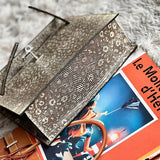  Curated carryall bag carried on shoulder